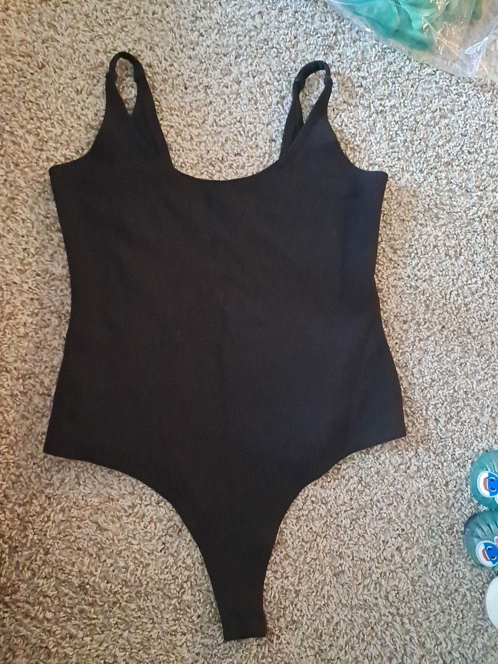 Stella Luce Black Kids One-Piece Bodysuit